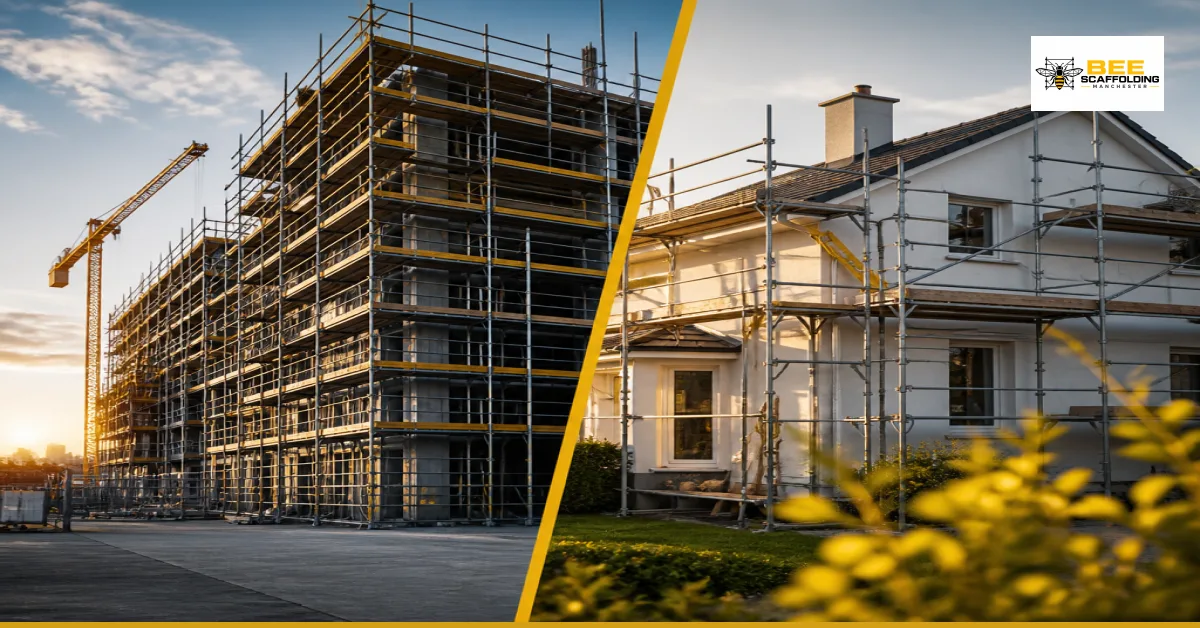 Commercial vs Domestic Scaffolding: Key Differences