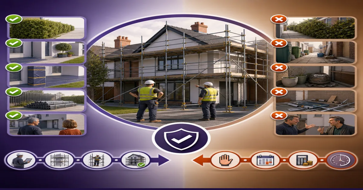 How to Prepare Your Property for Scaffolding